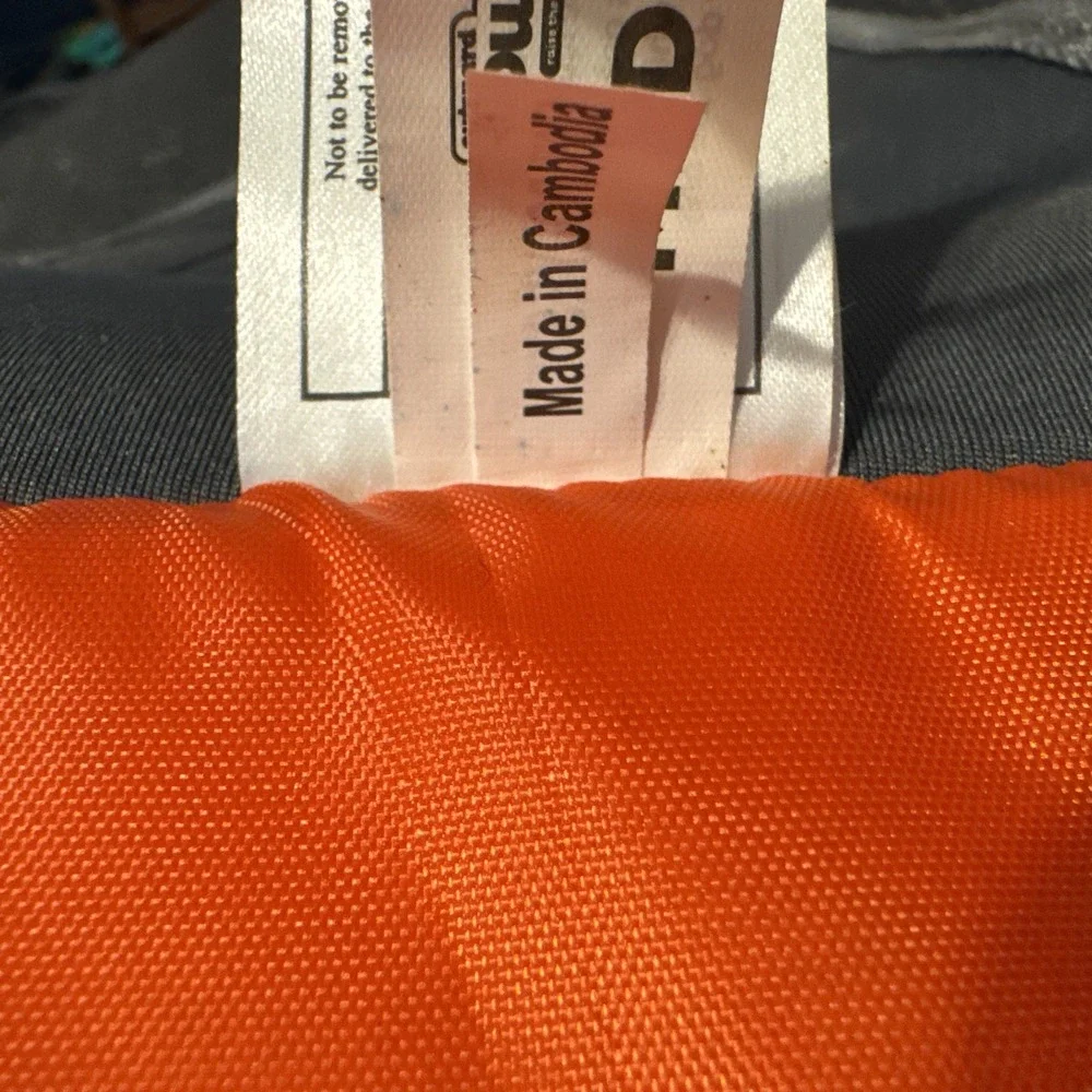 Outward Hound Pet Gear Adjustable Dog Life Jacket Orange Size Medium Swimming